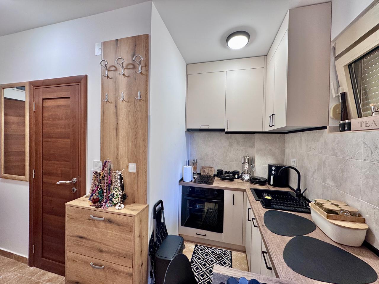 Studio Apartment in Budva, Montenegro — 21 m², Fully Furnished, 300 m from Sea — Montenegro real estate