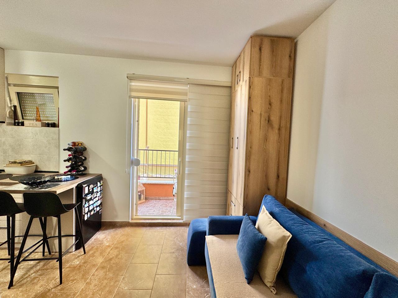 Studio Apartment in Budva, Montenegro — 21 m², Fully Furnished, 300 m from Sea — Montenegro real estate